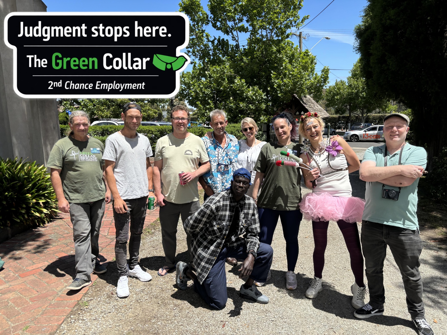 Green Collar Brigade — Judgment stops here